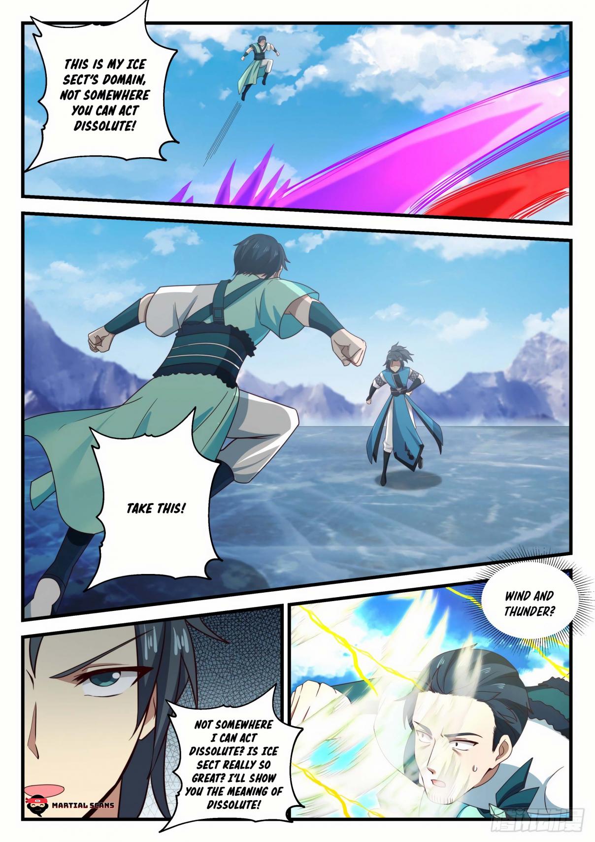 Martial Peak Ch. 693 Breaking into The Ice Sect