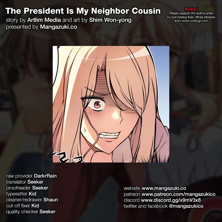 The President Is My Neighbor Cousin Ch. 4
