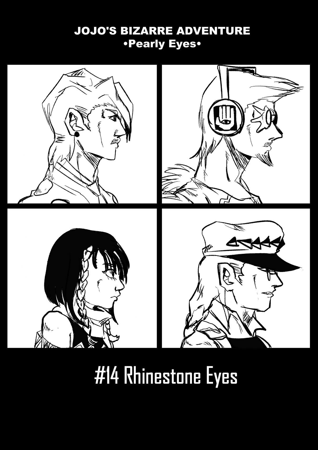 JoJo's Bizarre Adventure Pearly Eyes Vol. 2 Ch. 14 Rhinestone Eyese