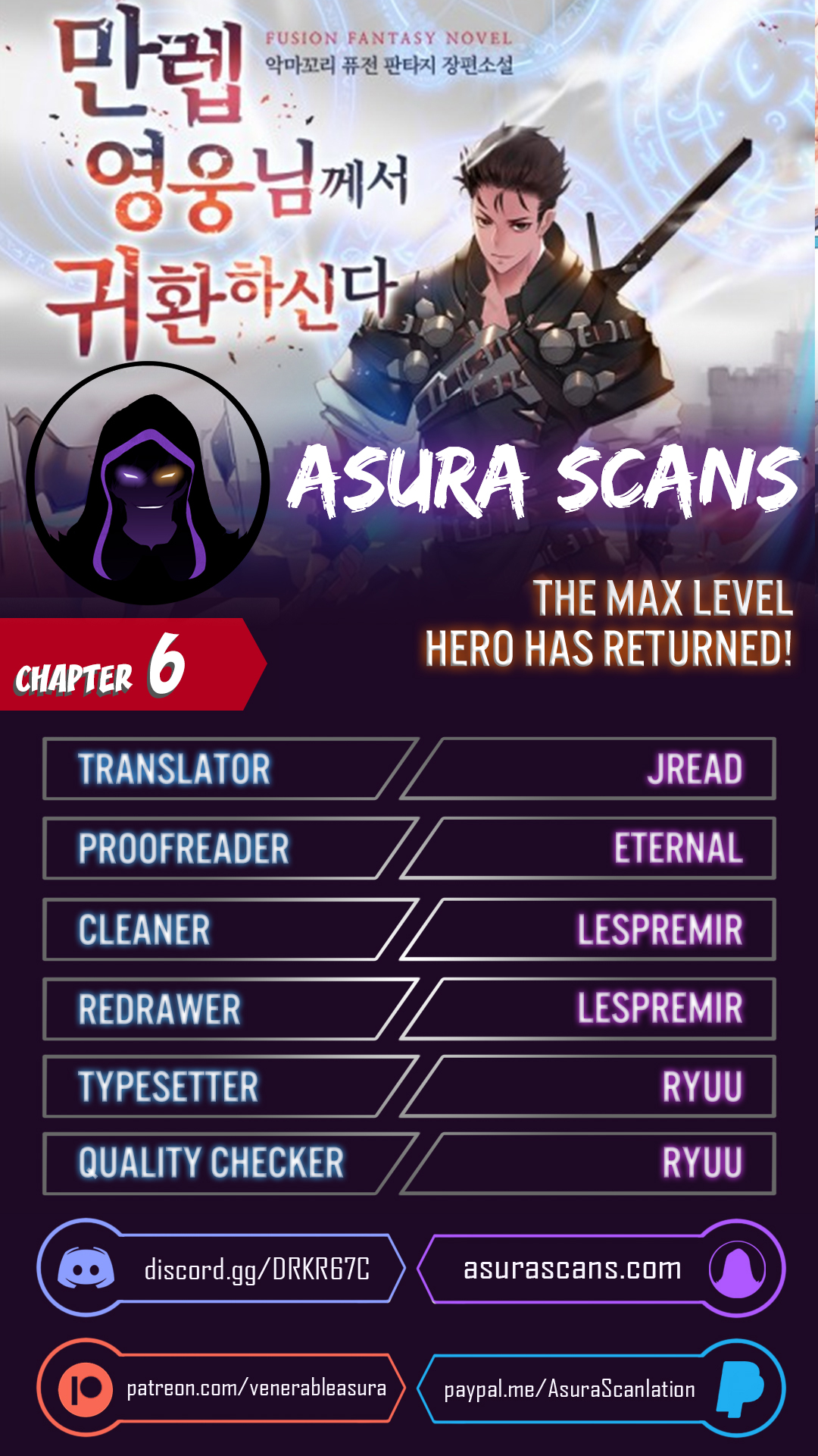 The Max Level Hero Has Returned! Ch. 6