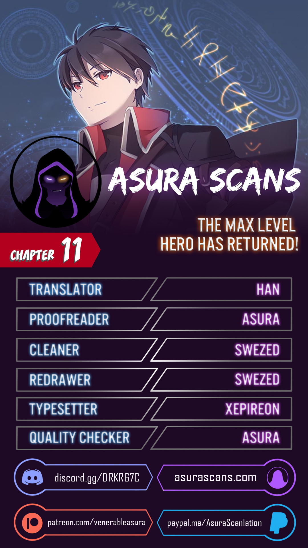The Max Level Hero Has Returned! Ch. 11