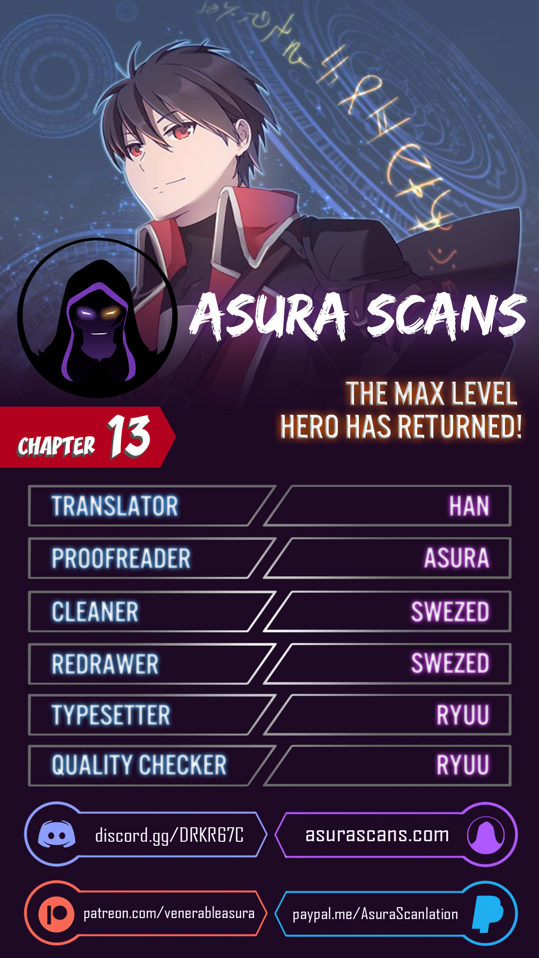The Max Level Hero Has Returned! Ch. 13