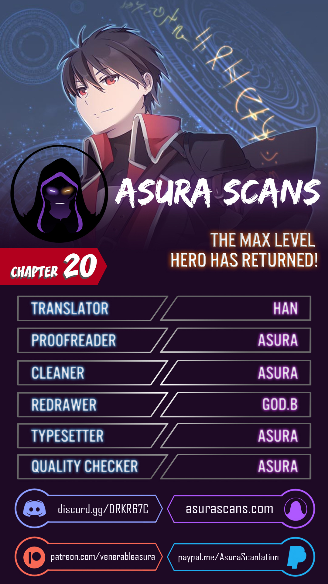 The Max Level Hero Has Returned! Ch. 20