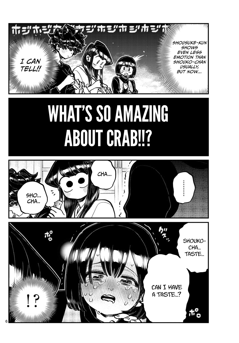 Komi san wa Komyushou Desu. Ch. 267 Crab