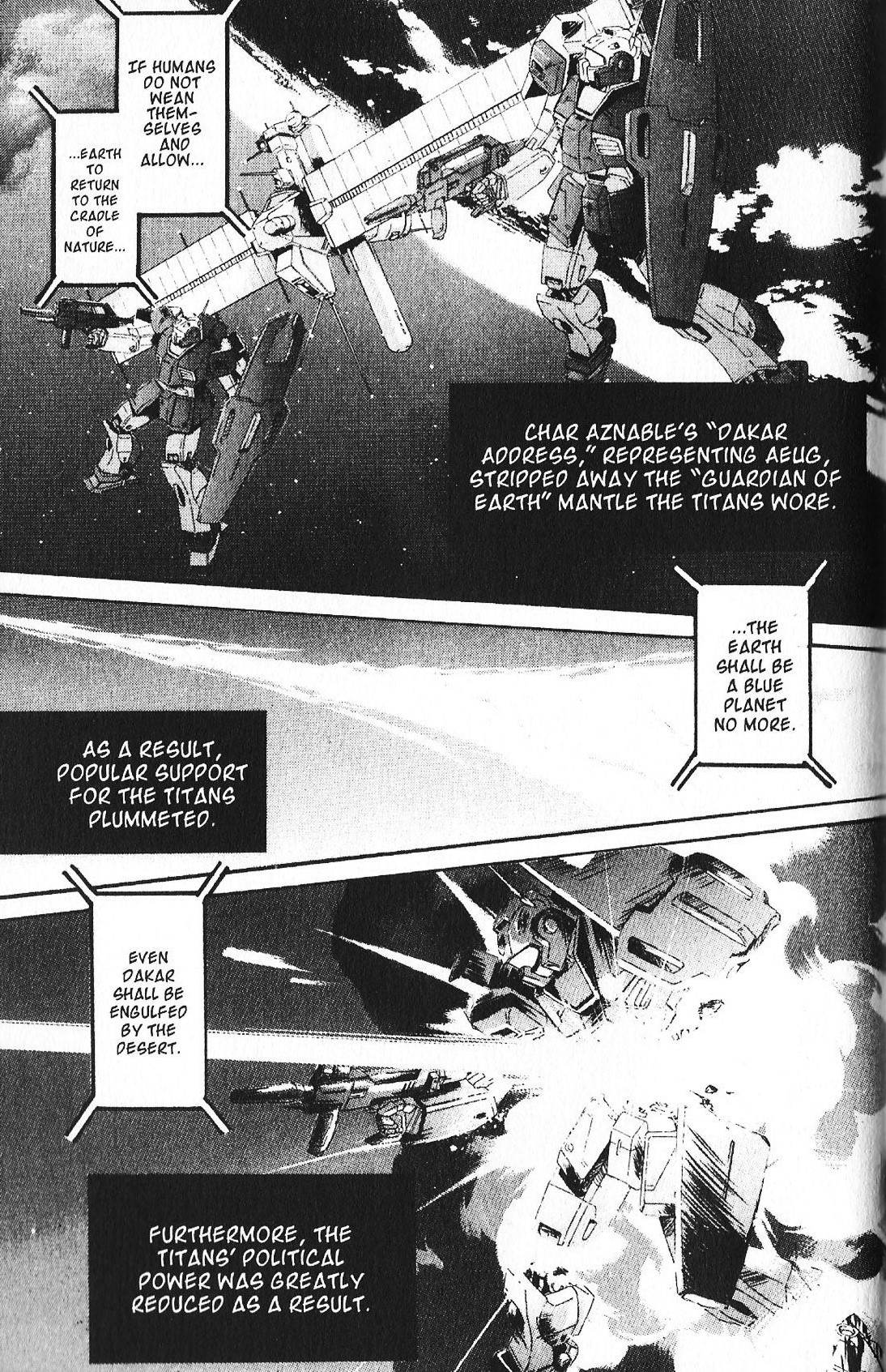 Kidou Senshi Gundam: École du Ciel Vol. 8 Ch. 39 Dakar