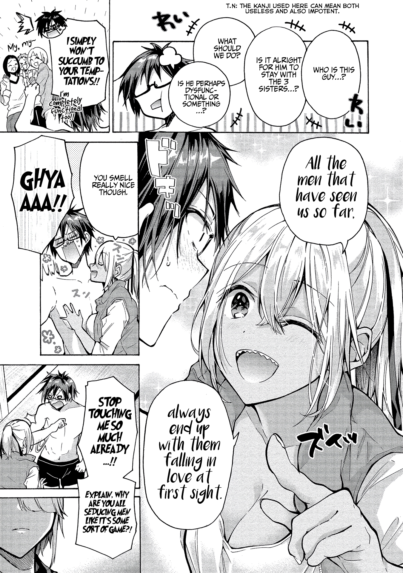 The Three Sisters Are Trying To Seduce Me!! vol.1 ch.2