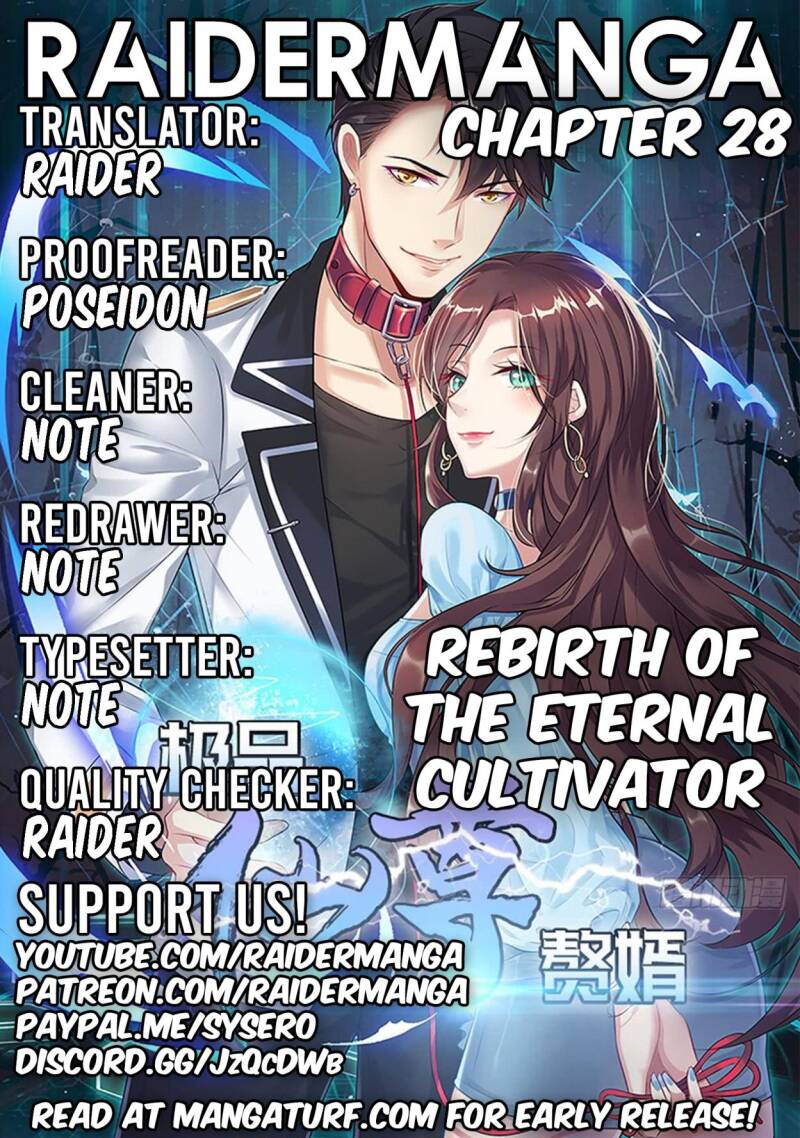 Rebirth Of The Eternal Cultivator Chapter 28