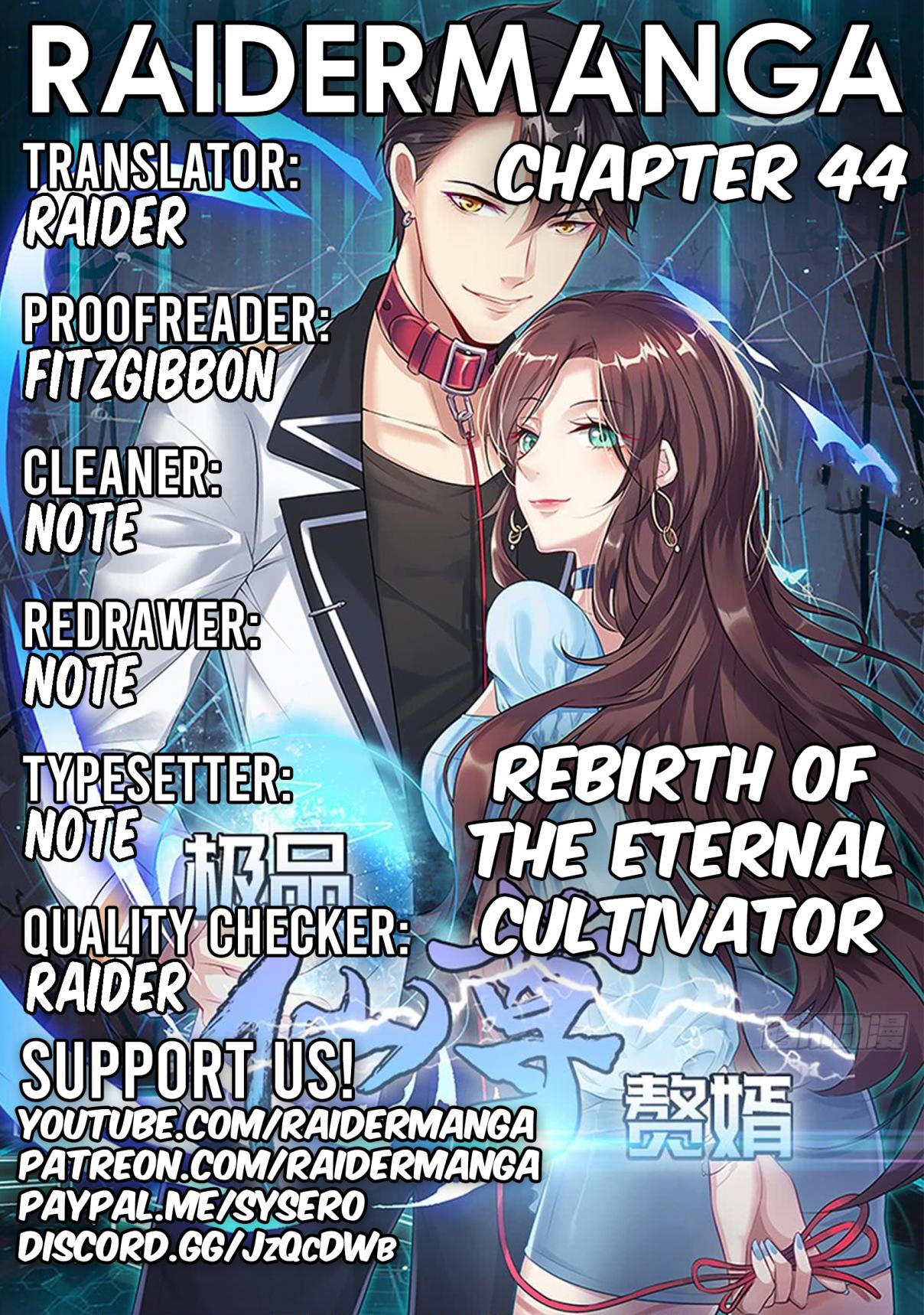 Rebirth of the Eternal Cultivator Ch. 44