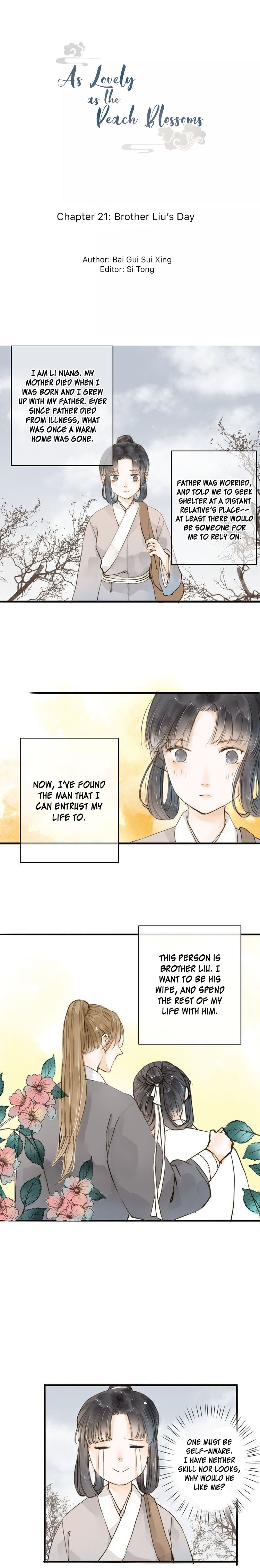 As Lovely as the Peach Blossoms ch.21