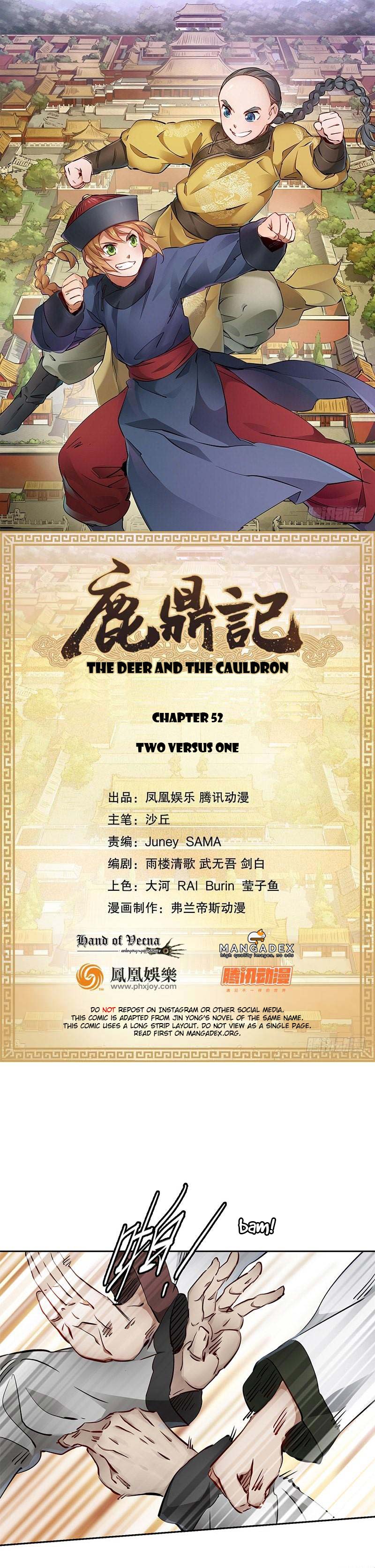 The Deer and the Cauldron Ch. 52 Two Versus One
