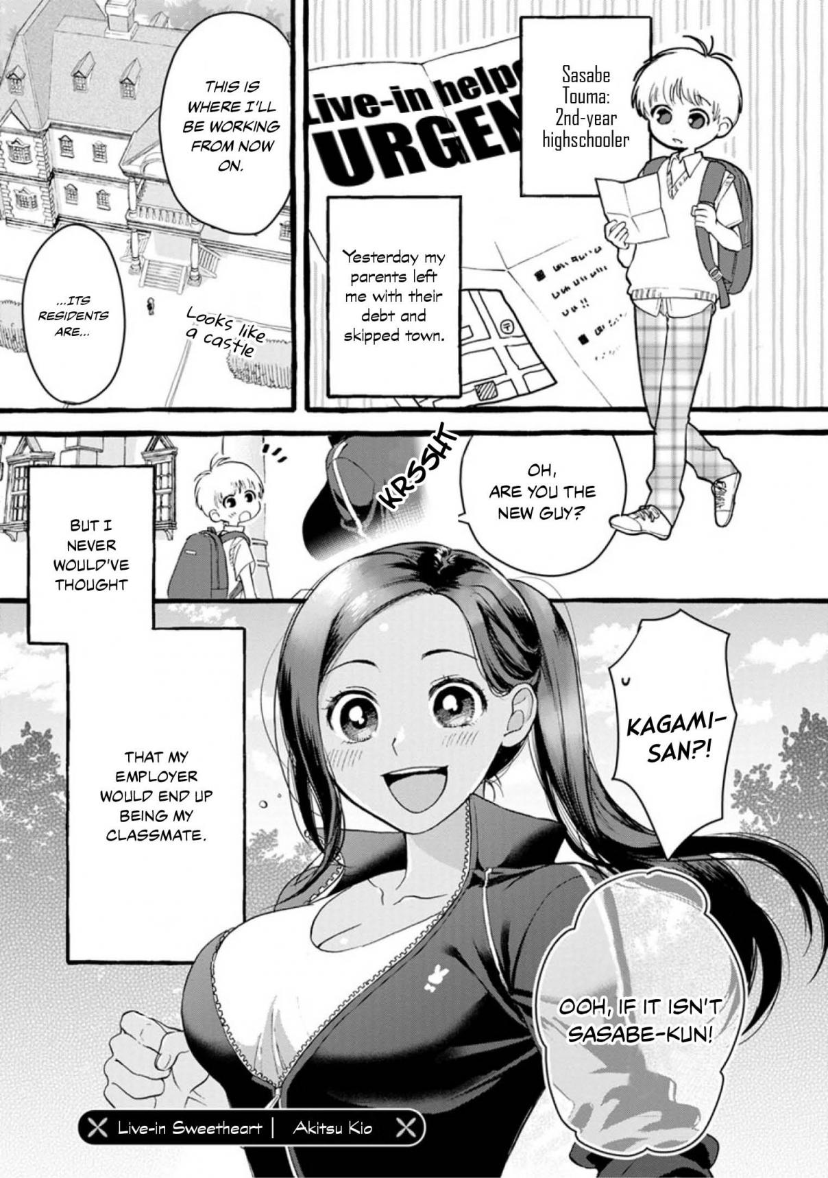 Show me Your Boobies and Look Embarrassed! Vol. 1 Ch. 2 Live in Sweetheart