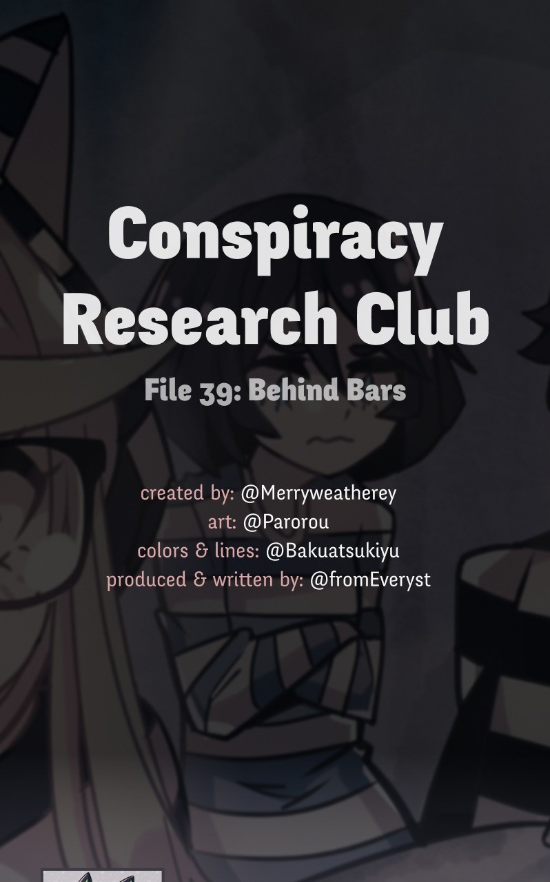 @CRC_Luna: Conspiracy Research Club Vol. 2 Ch. 39 Behind Bars