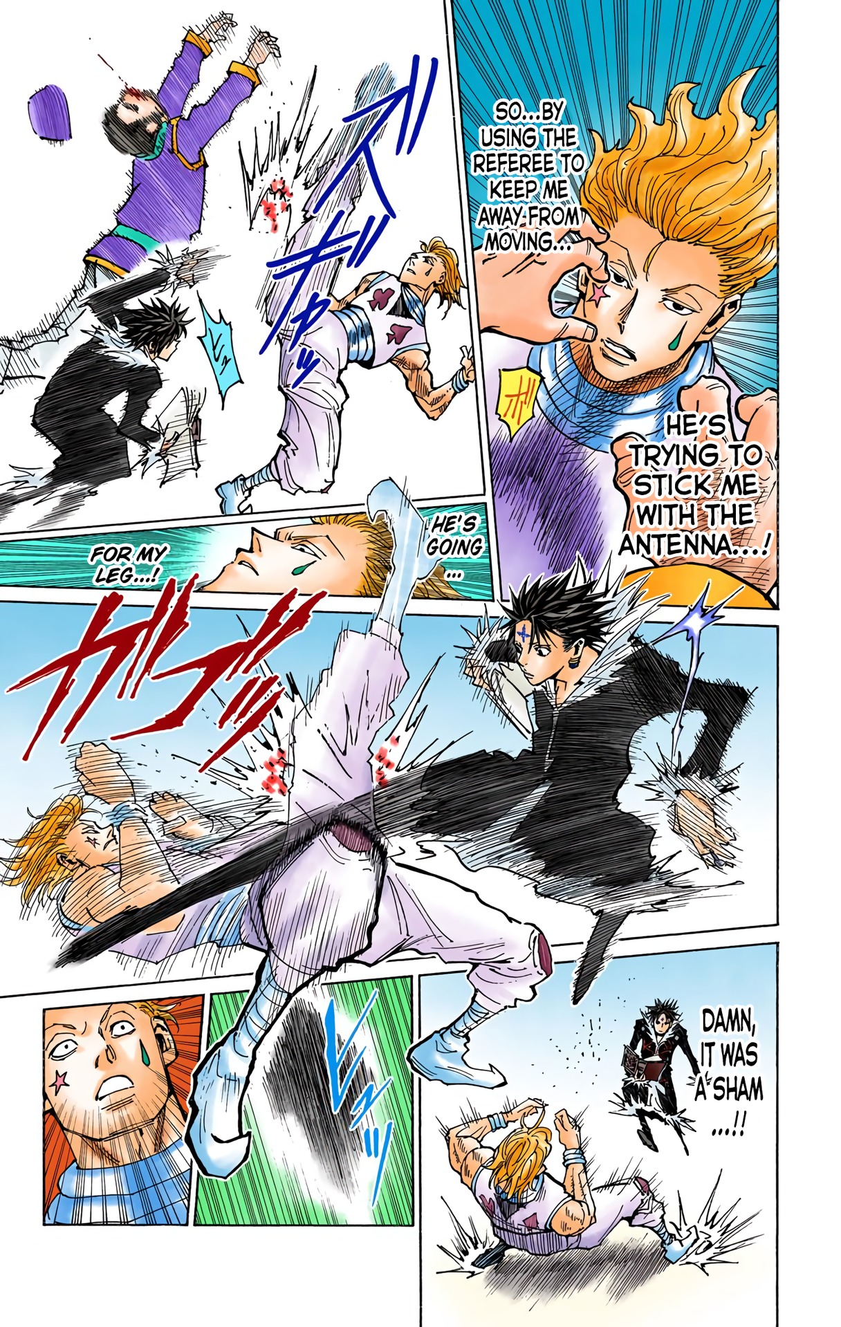 Hunter x Hunter (Digital Colored Manga) Vol. 34 Ch. 351 Battle to the Death