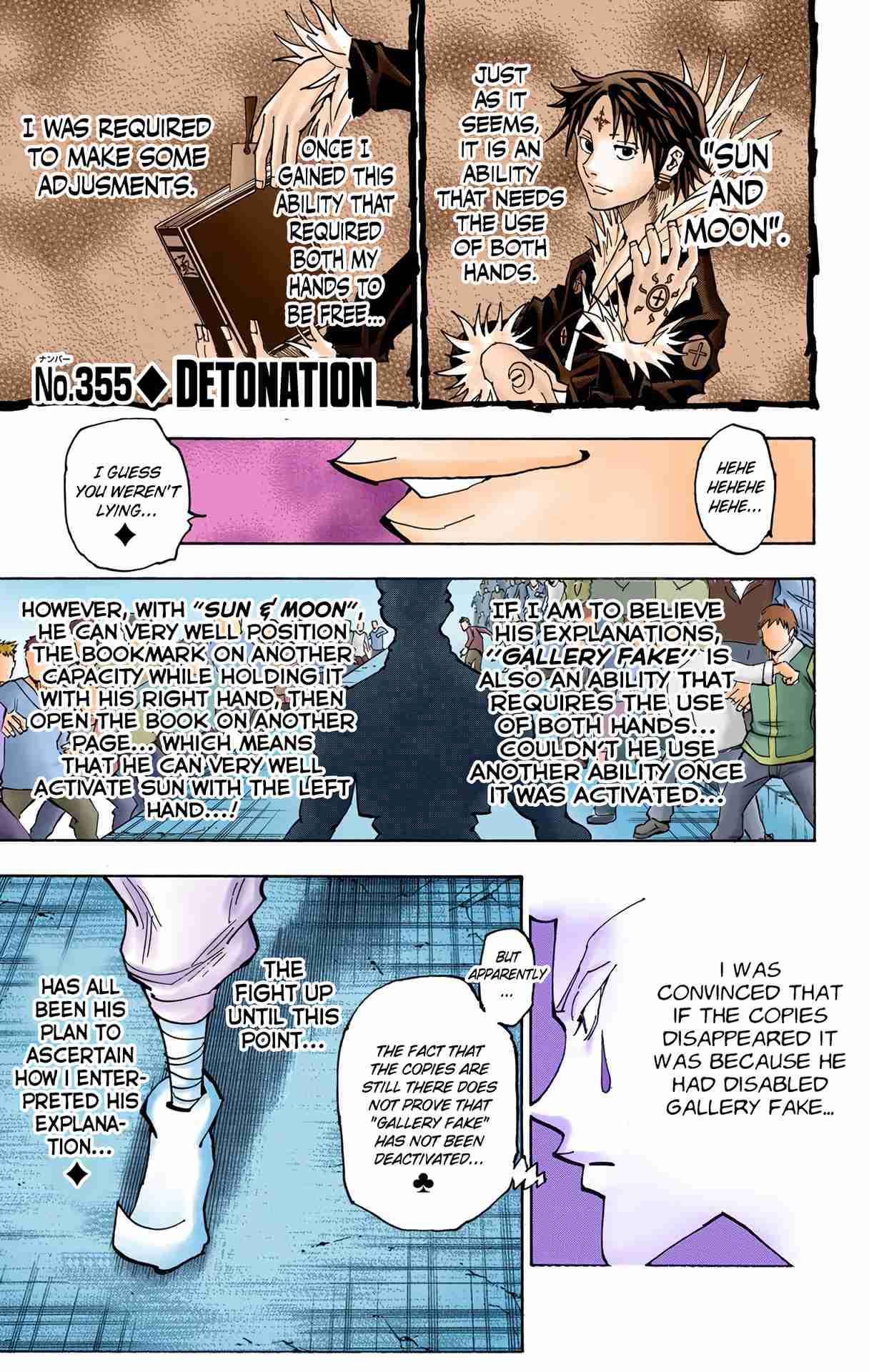 Hunter x Hunter (Digital Colored Manga) Vol. 34 Ch. 355 Detonation