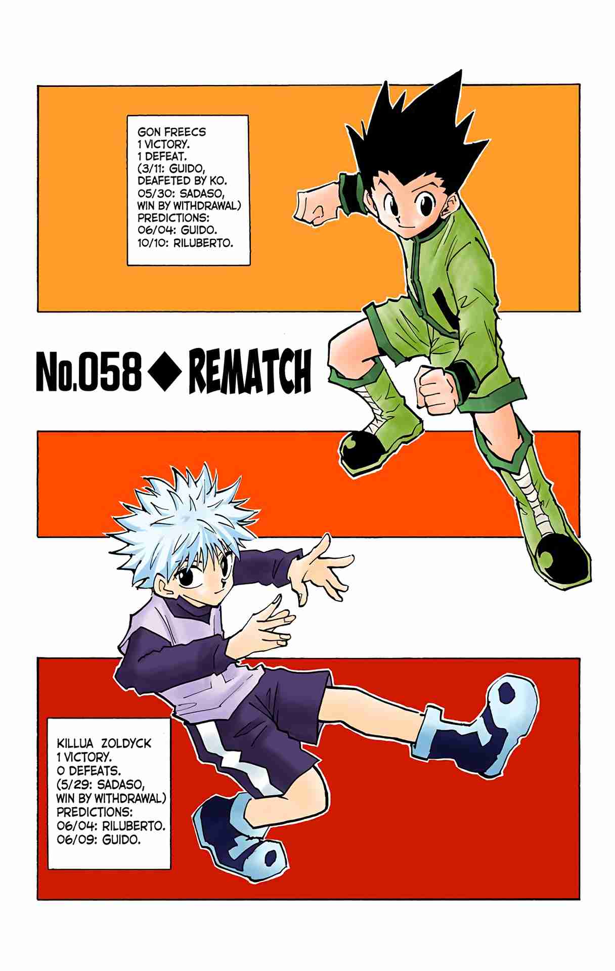 Hunter x Hunter (Digital Colored Manga) Vol. 7 Ch. 58 Rematch