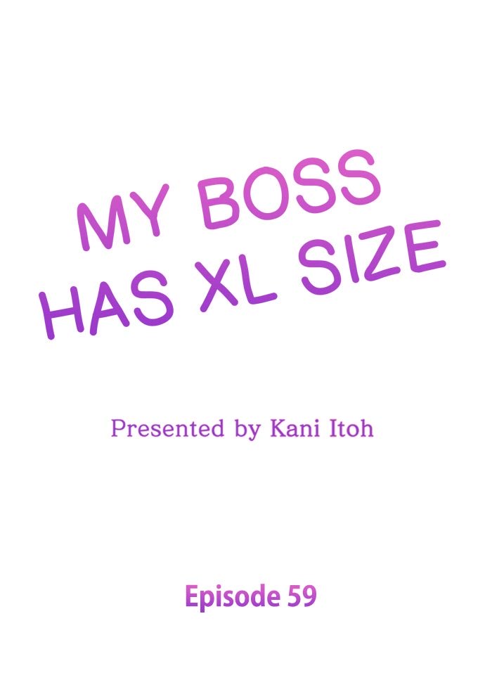 My Boss Has XL Size Chap 59