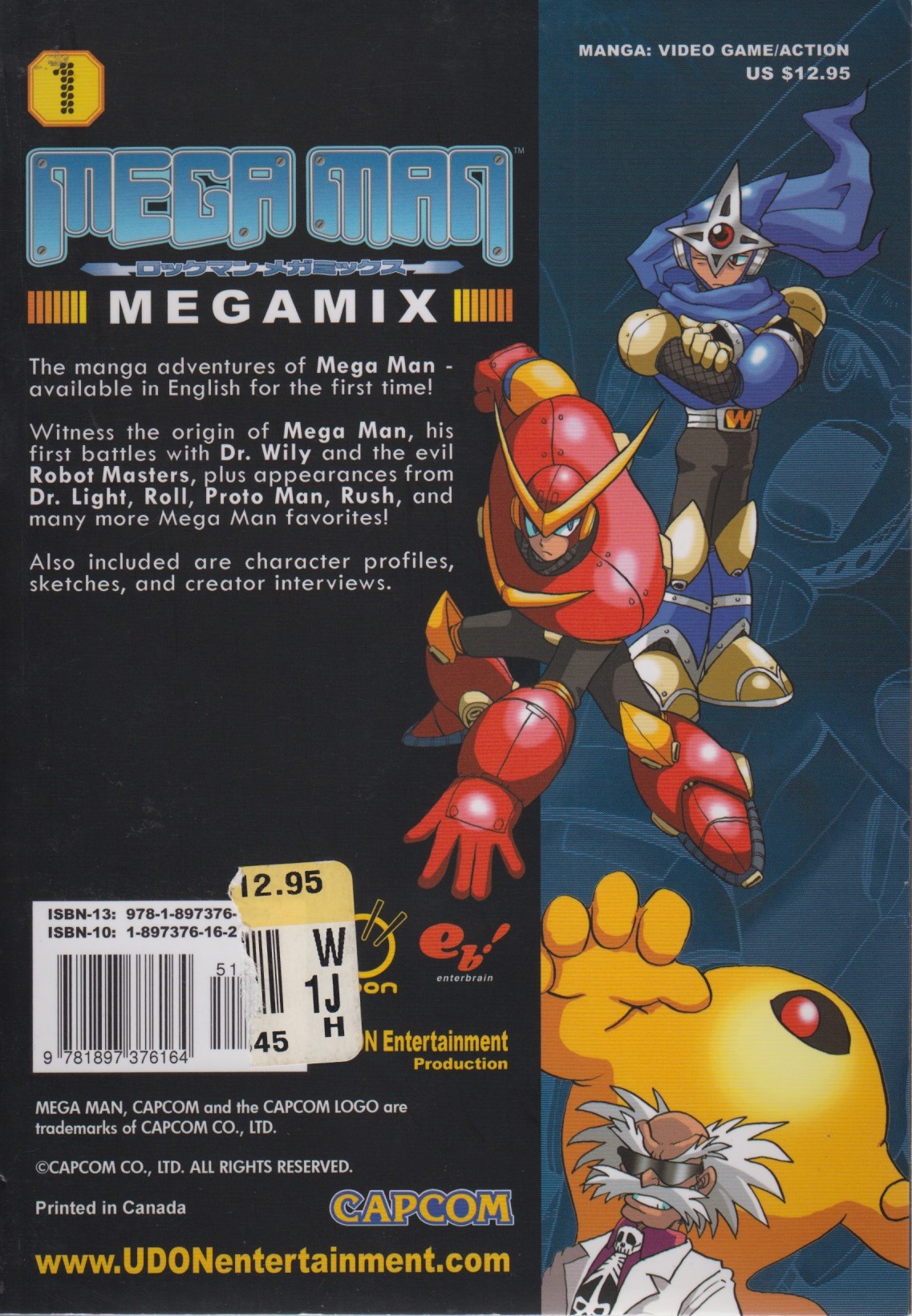 Rockman Megamix Vol. 1 Ch. 3.1 Character Profiles + Creator Interview