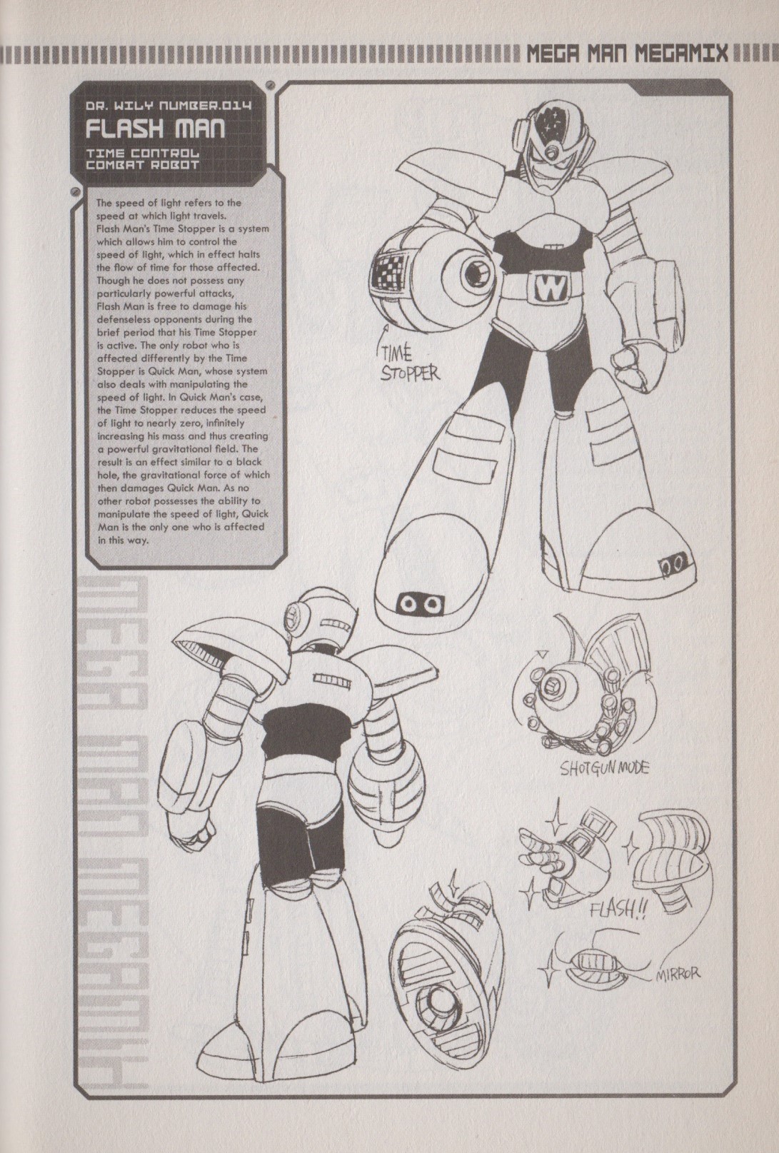 Rockman Megamix Vol. 1 Ch. 3.1 Character Profiles + Creator Interview