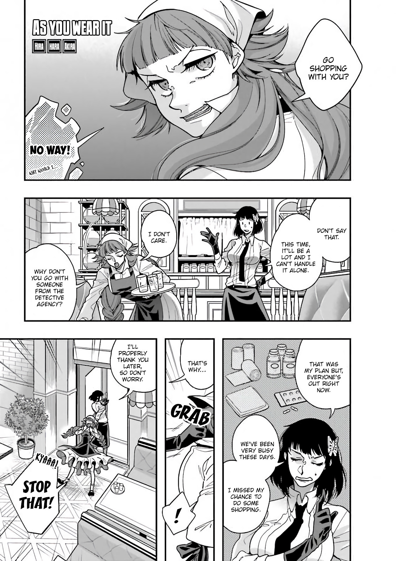 Bungou Stray Dogs Official Anthology vol.1 ch.3