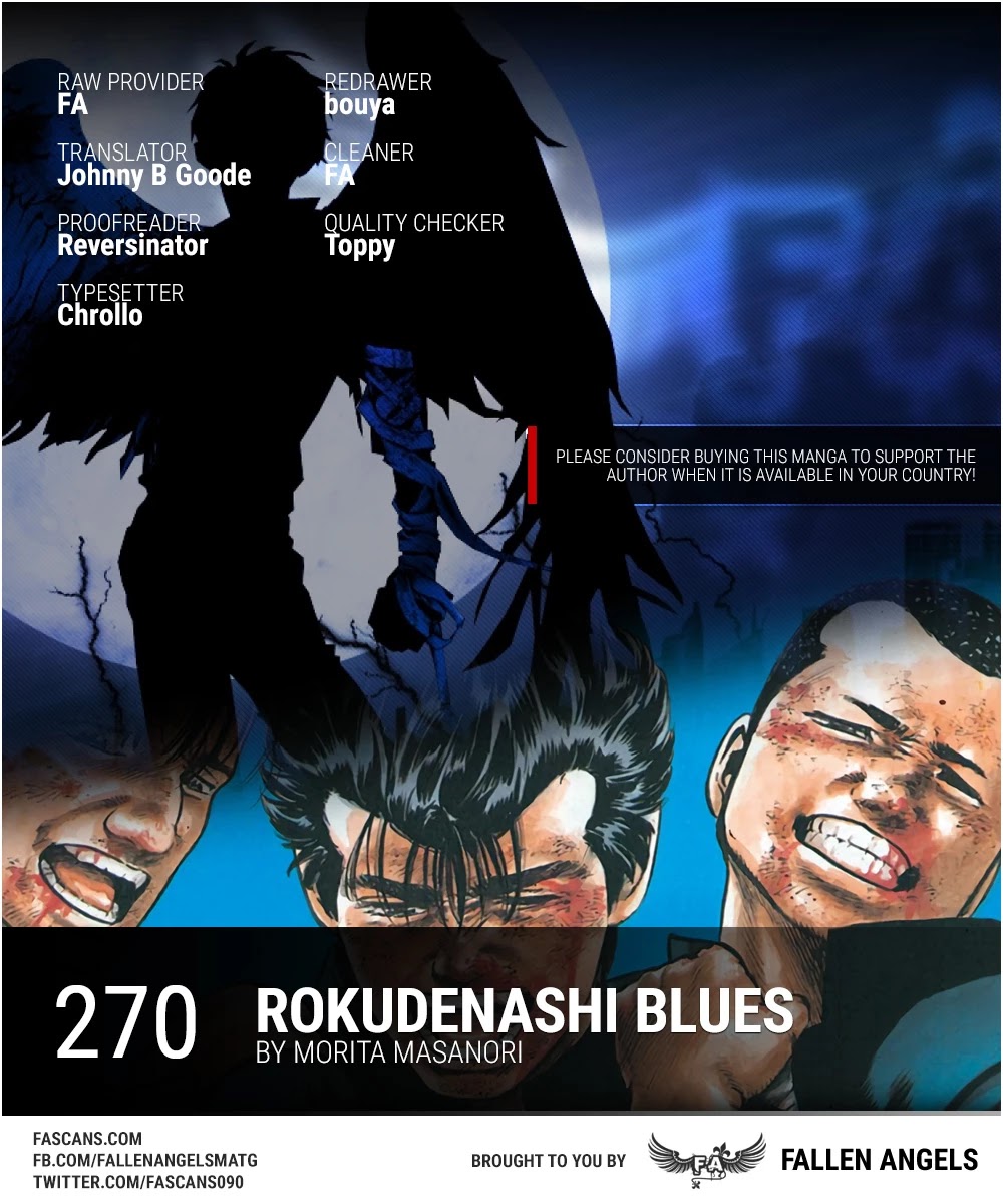 Rokudenashi Blues Chapter 270