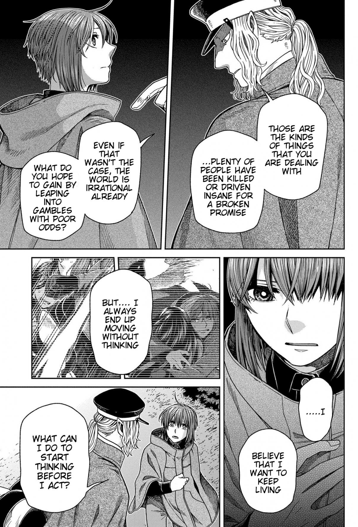 The Ancient Magus' Bride Vol. 14 Ch. 67 A small leak will sink a great ship. II
