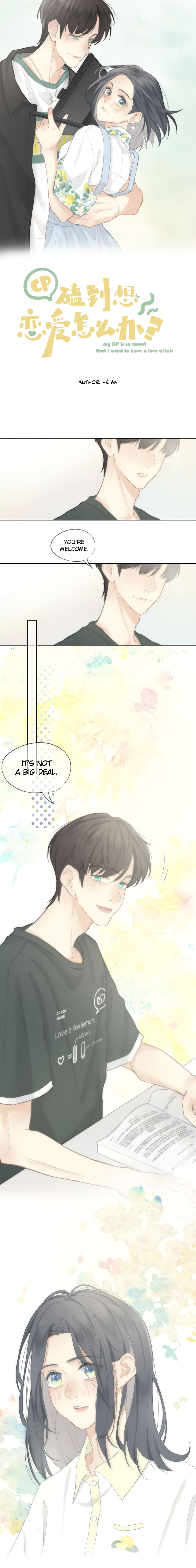 My OTP Is So Sweet That I Want to Have a Love Affair Ch. 2