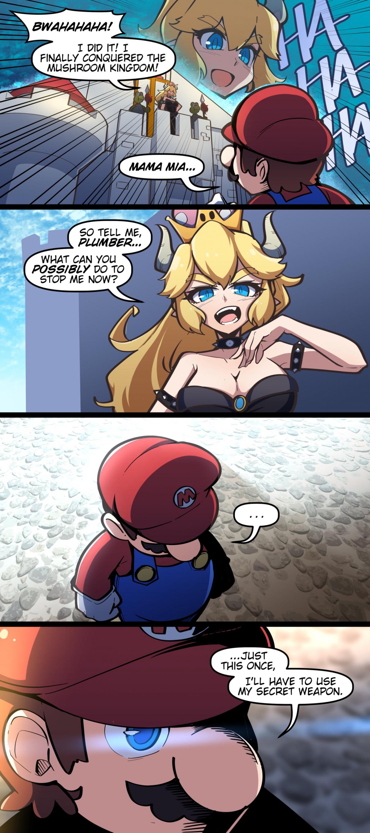 Meme Girls Ch. 67.1 Mario vs. Bowsette