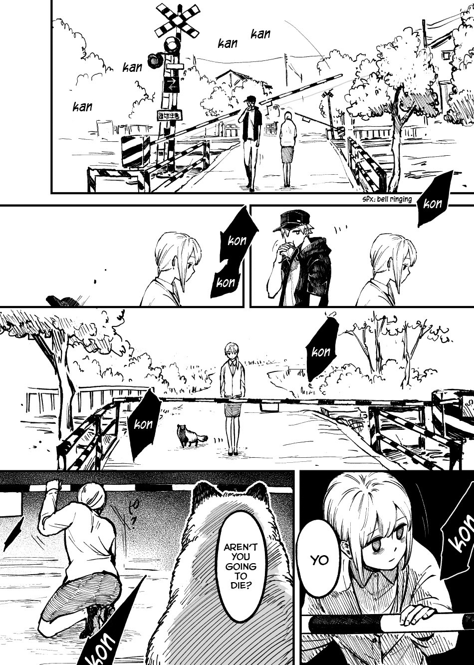 OL who was scouted by a raccoon when she tried to die vol.1 ch.1