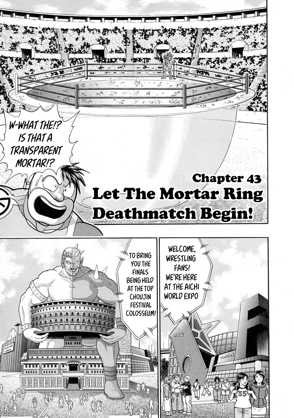 Kinnikuman Nisei ~All Out Chojin Assault~ Vol. 3 Ch. 43 Let The Mortar Ring Deathmatch Begin!
