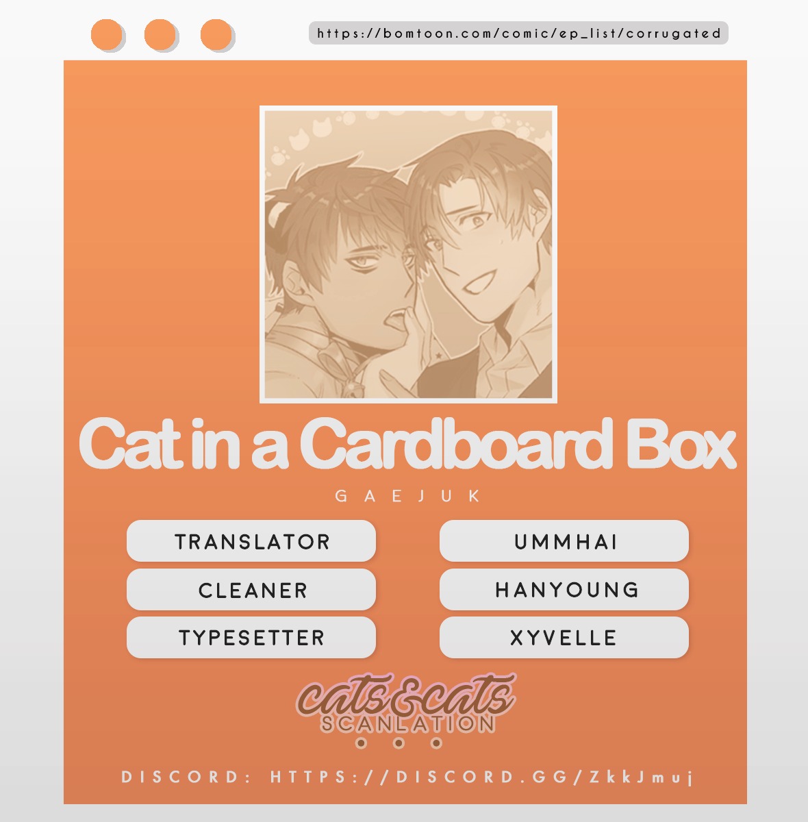 Cat in a Cardboard Box ch.21