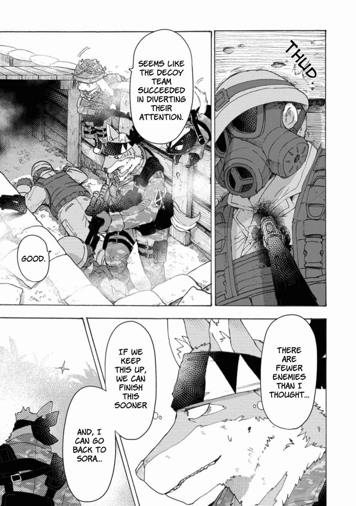 The Wolf Child Sora in the War Zone Vol. 1 Ch. 6 The Deadliest Sniper