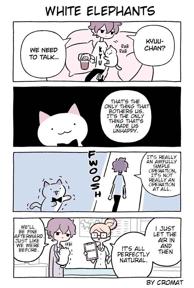 Hungry Cat Kyuu chan (Fan Comic) Ch. 56 White Elephants