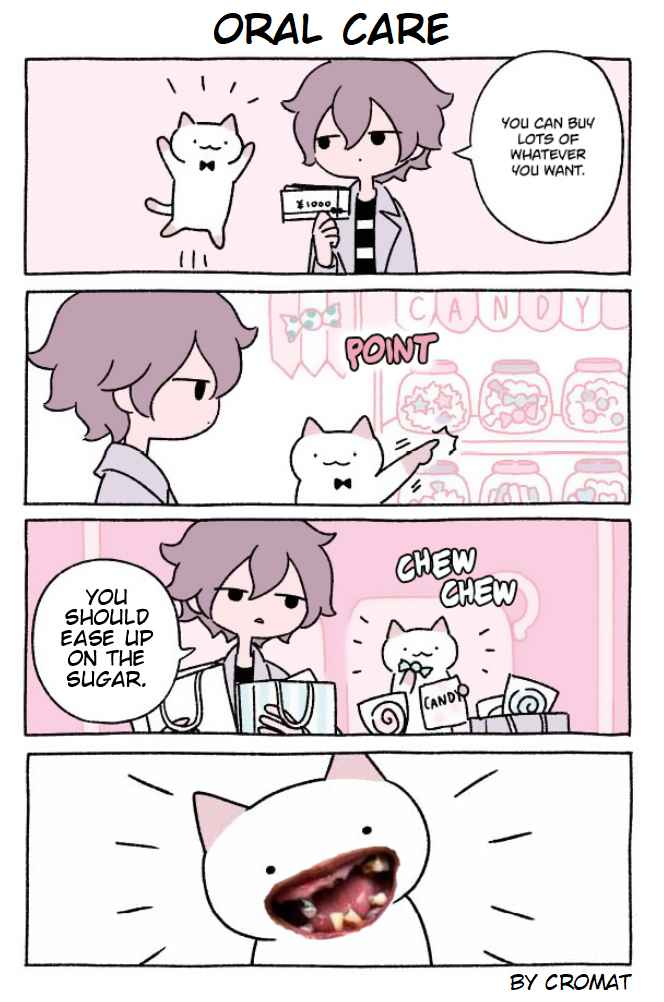 Hungry Cat Kyuu chan (Fan Comic) Ch. 106 Oral Care