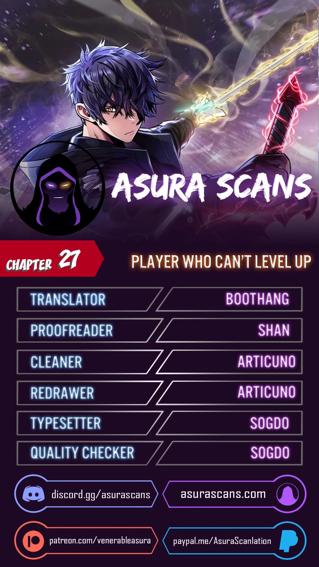 The Player That Can't Level Up Chapter 27