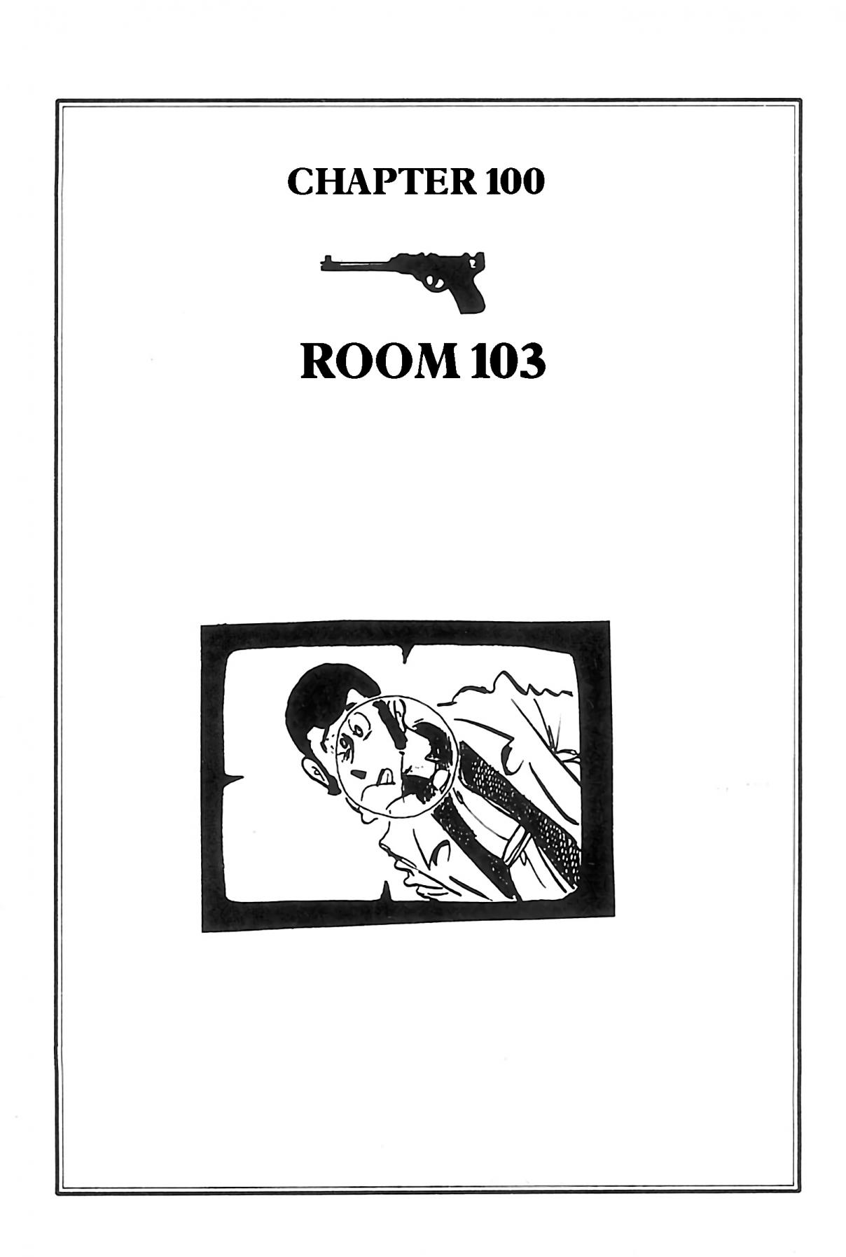 Shin Lupin III Vol. 9 Ch. 100 Room 103
