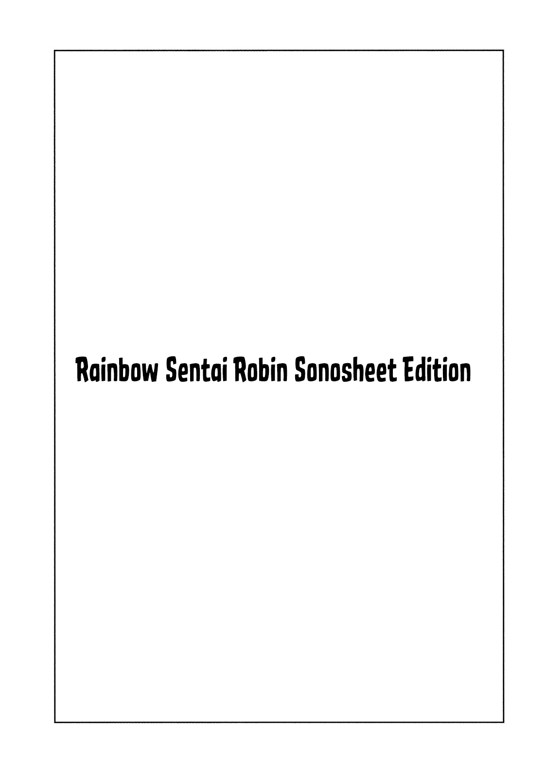Rainbow Sentai 8