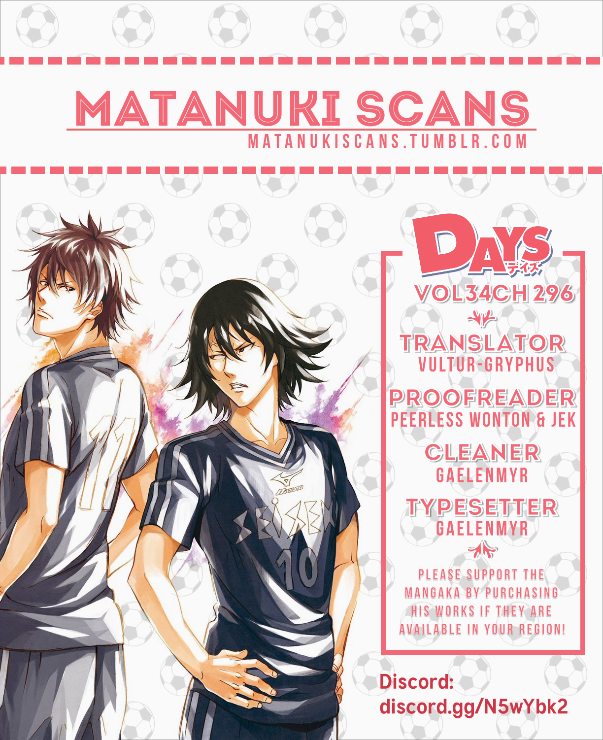 Days Vol.33 Chapter 296