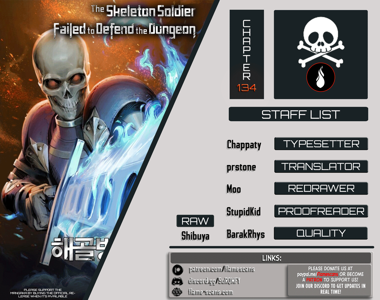 Skeleton Soldier Couldn't Protect the Dungeon Vol. 2 Ch. 134