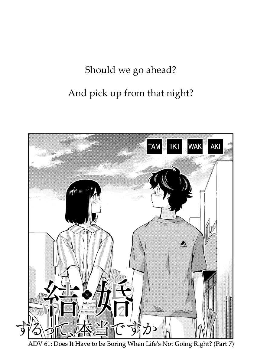 Are You Really Getting Married? Chapter 61