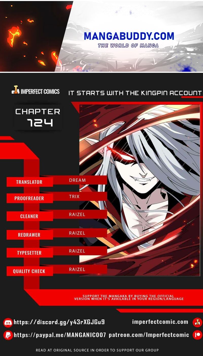 It Starts With A Kingpin Account Chapter 124
