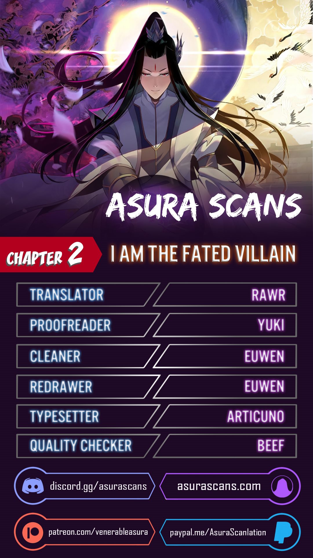 I Am The Fated Villain Chapter 2