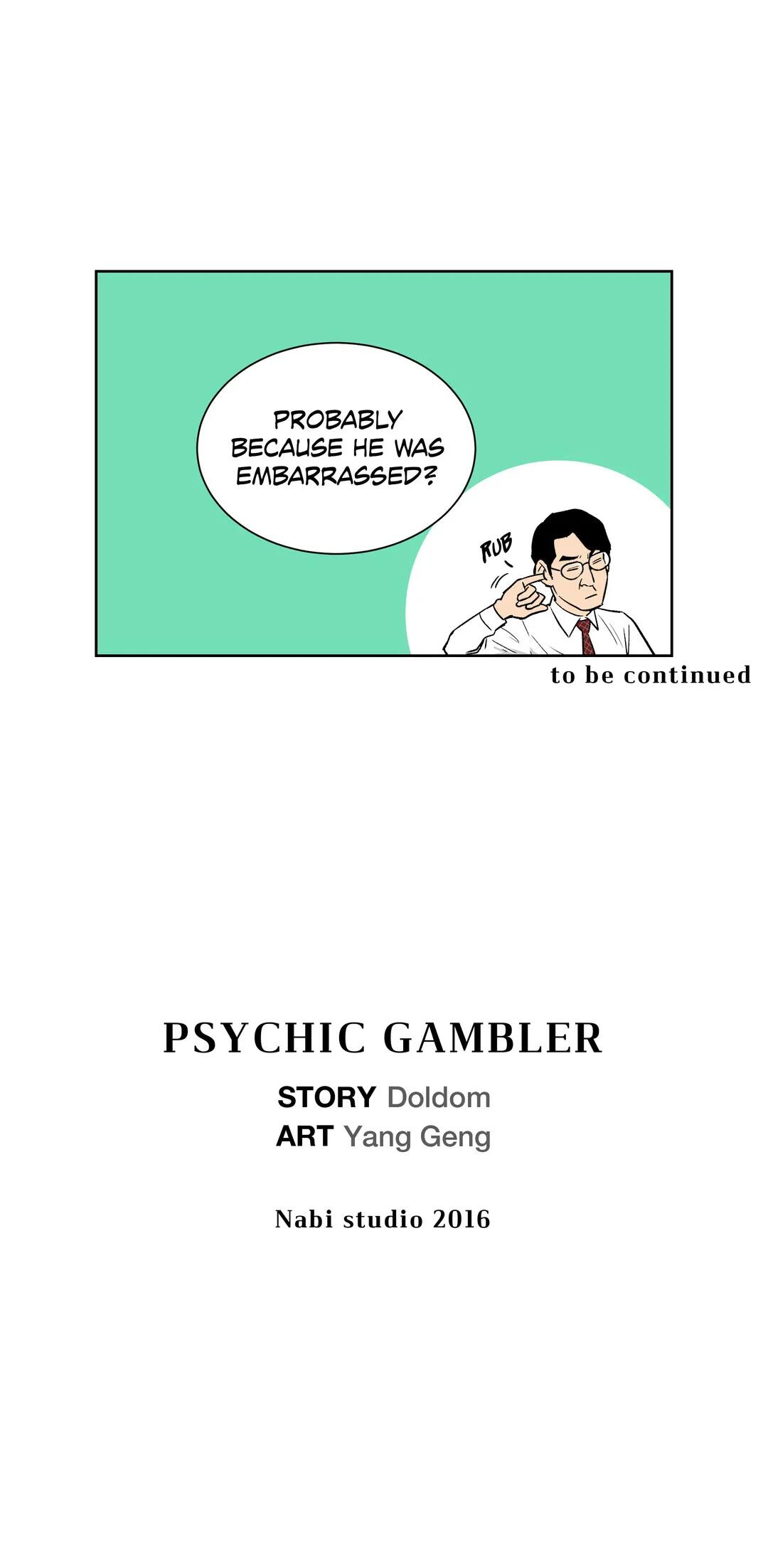 Psychic Gambler: Betting Man Chapter 38