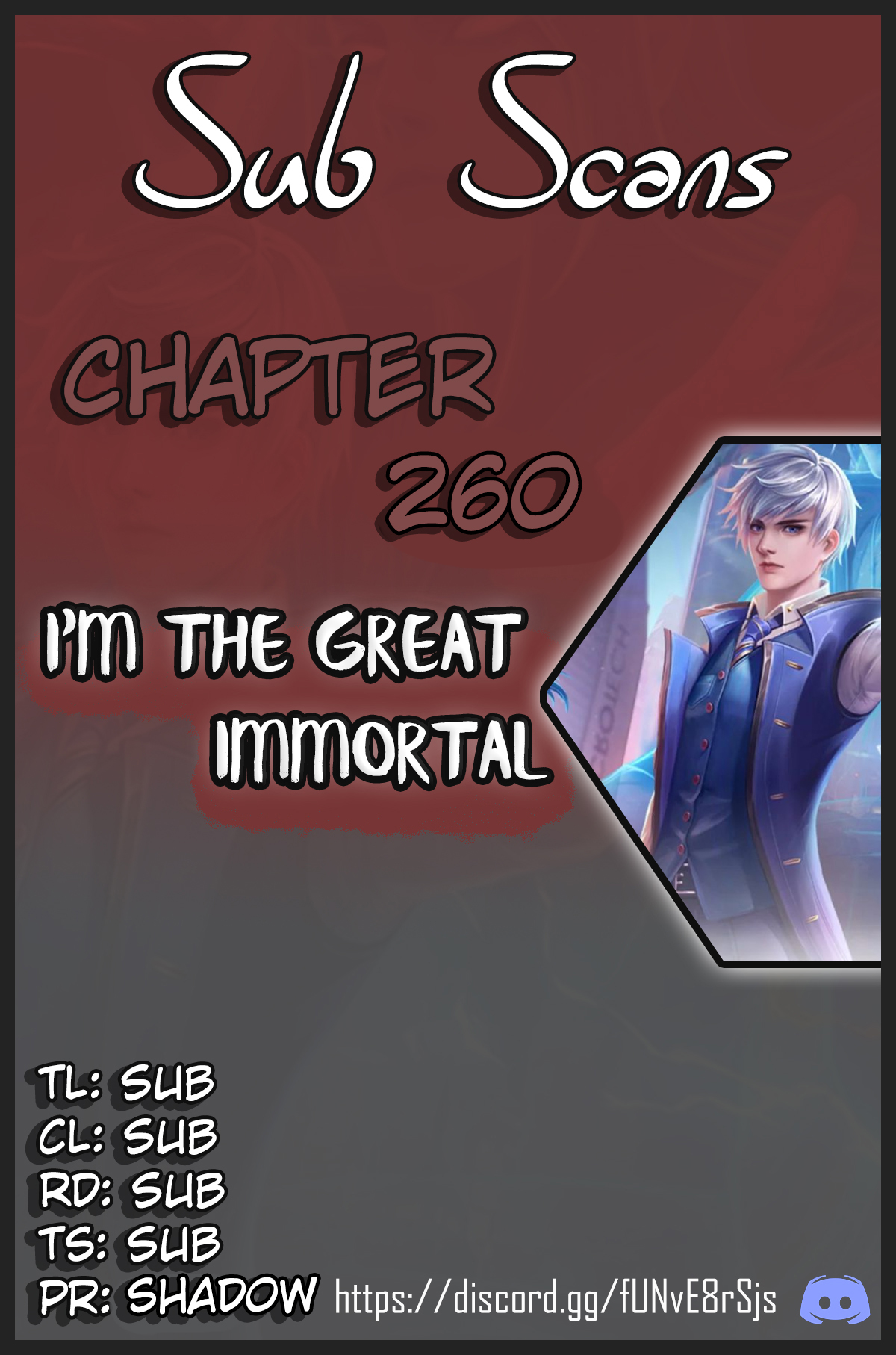 I'm the Great Immortal Ch. 260