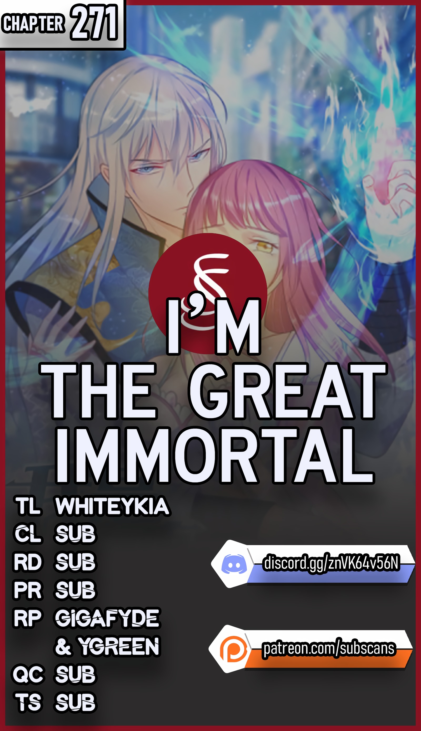 I'm The Great Immortal ch.271