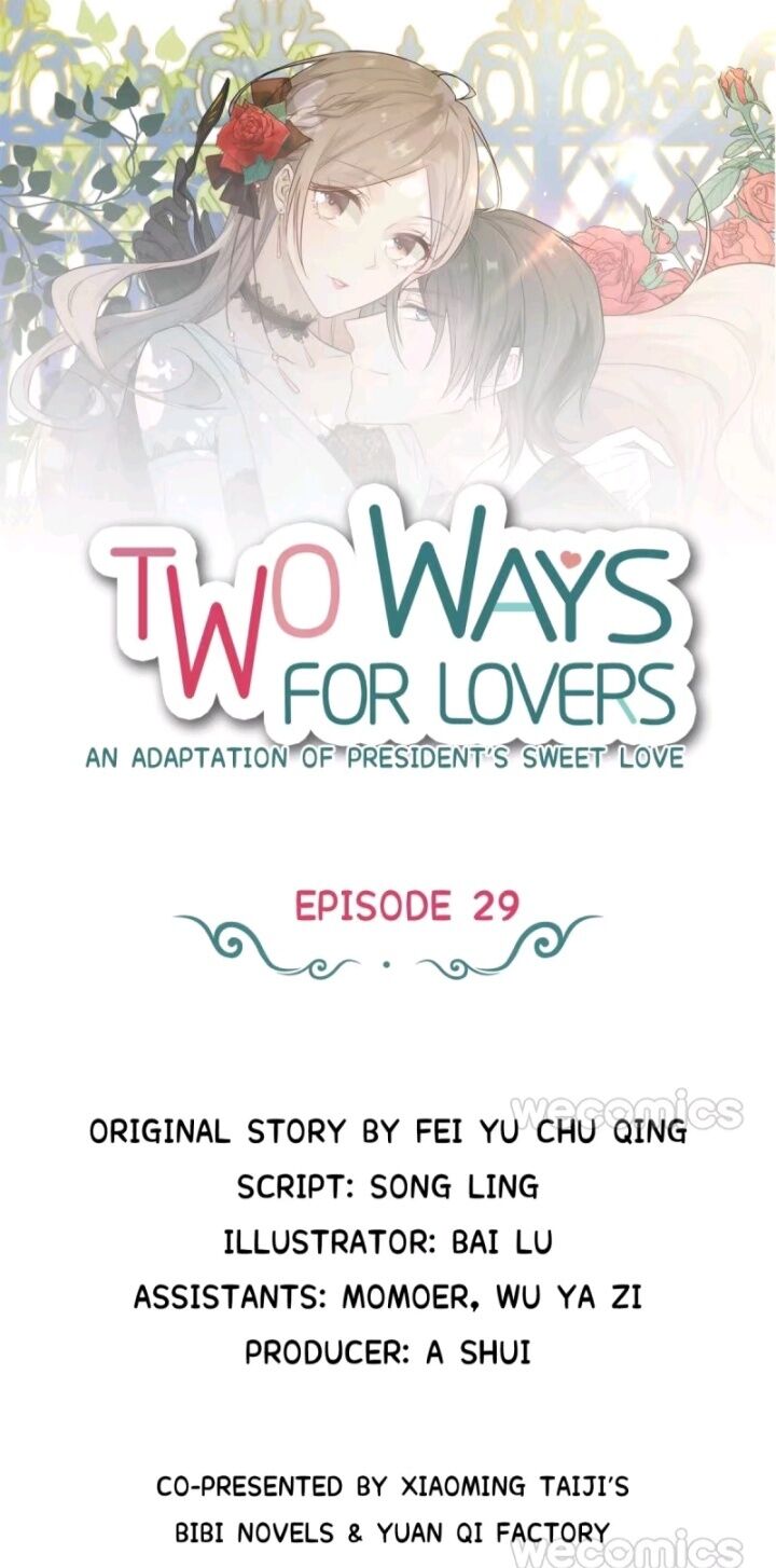 Two Ways For Lovers Chapter 29