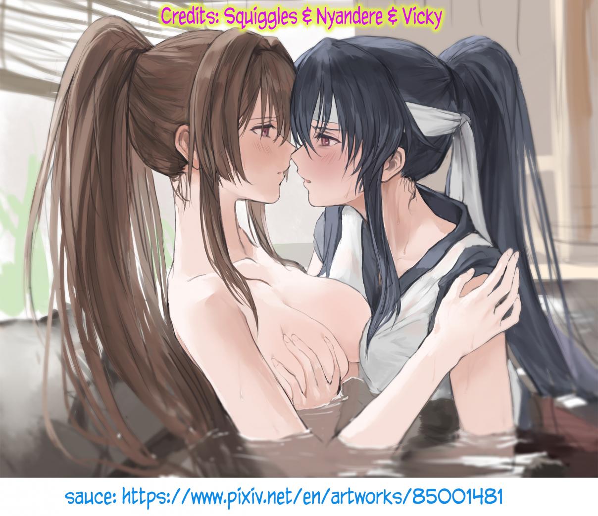 Yuri Boobs Anthology Vol. 1 Ch. 5 Luring Bloom by Majoccoid