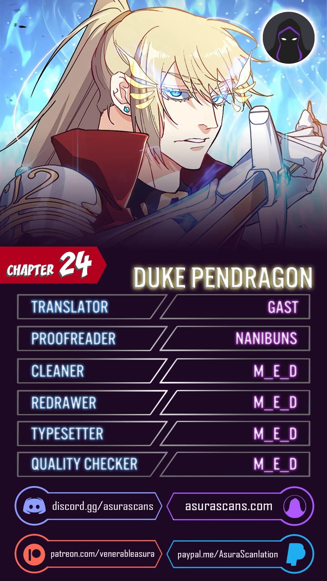 Duke Pendragon Chapter 24