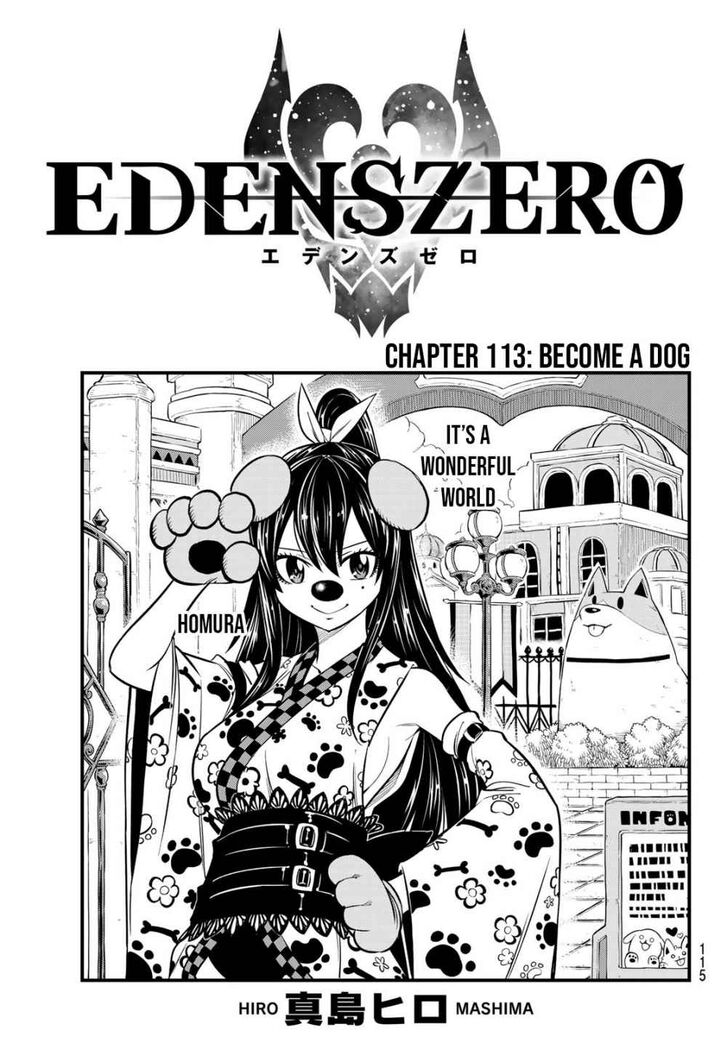 Eden's Zero Eden's Zero Vol.13 Ch.113 - Become A Dog