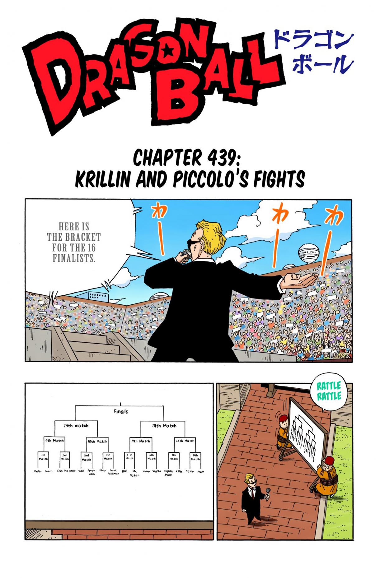Dragon Ball - Digital Colored Comics 439 Kuririn and Piccolo’s Fights