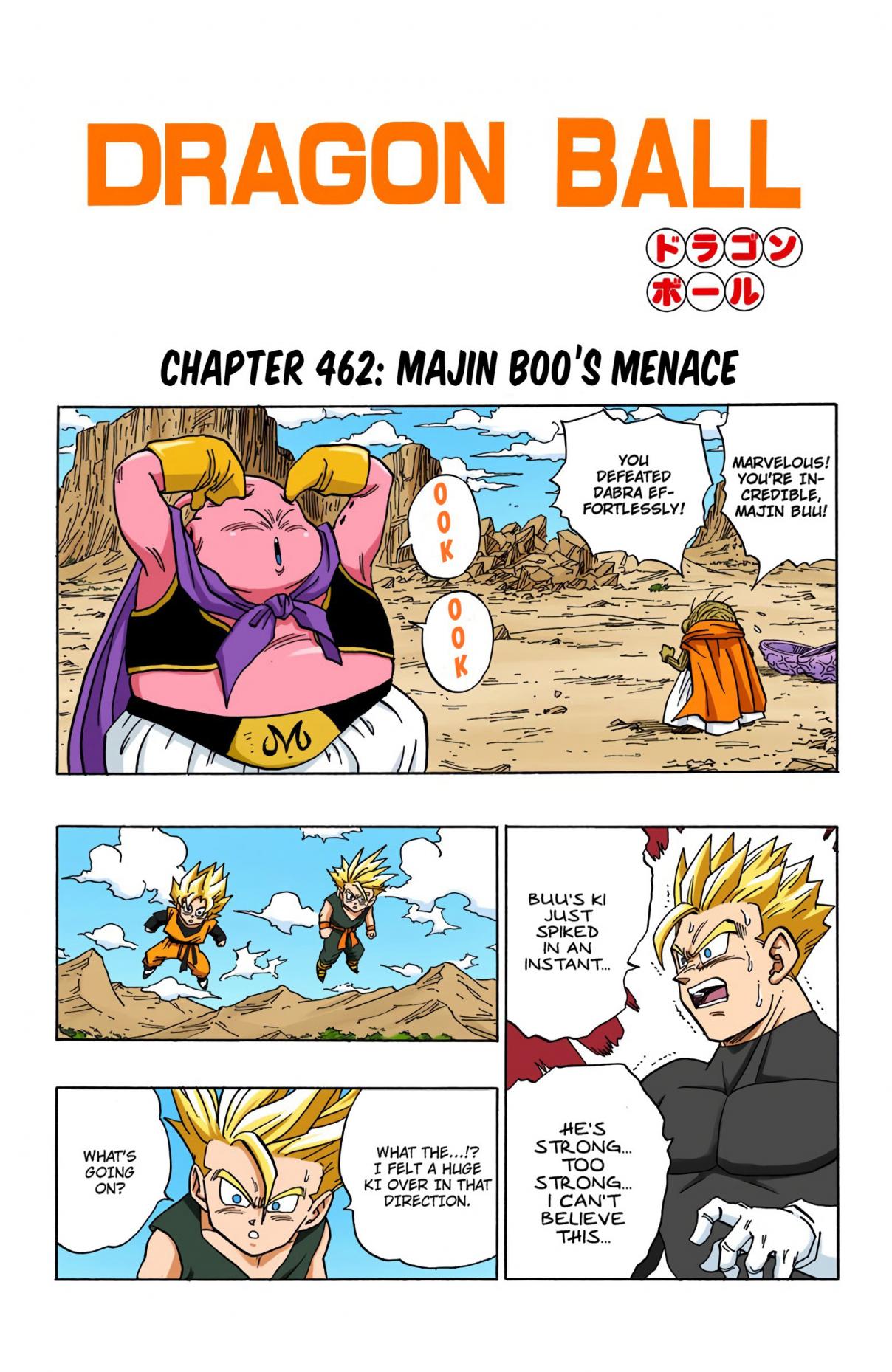 Dragon Ball - Digital Colored Comics 462 Majin Boo’s Menace
